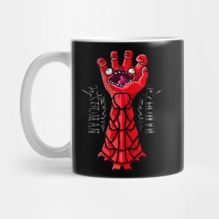 Hand of the human Mug